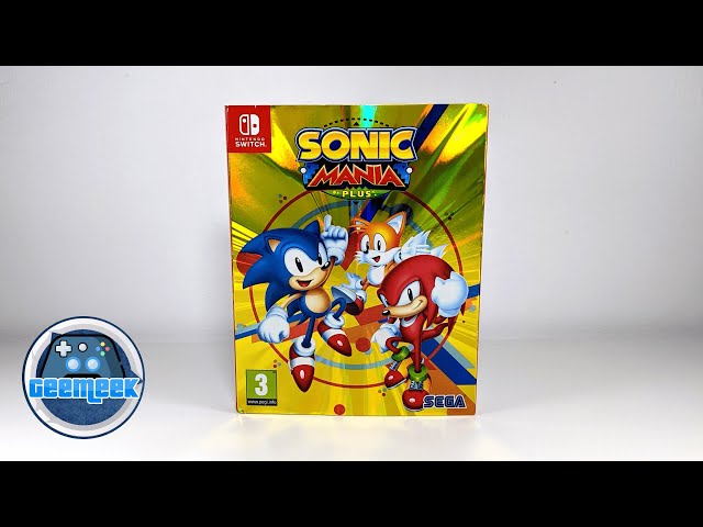 Sonic Mania Plus Unboxing + Thoughts on Sonic Origins 