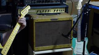 Fender 1960 Tweed Deluxe Tube Amplifier Demo