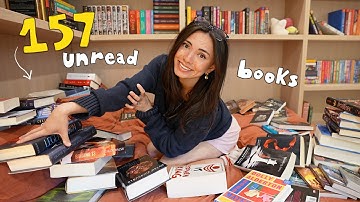 I have 157 unread books...let