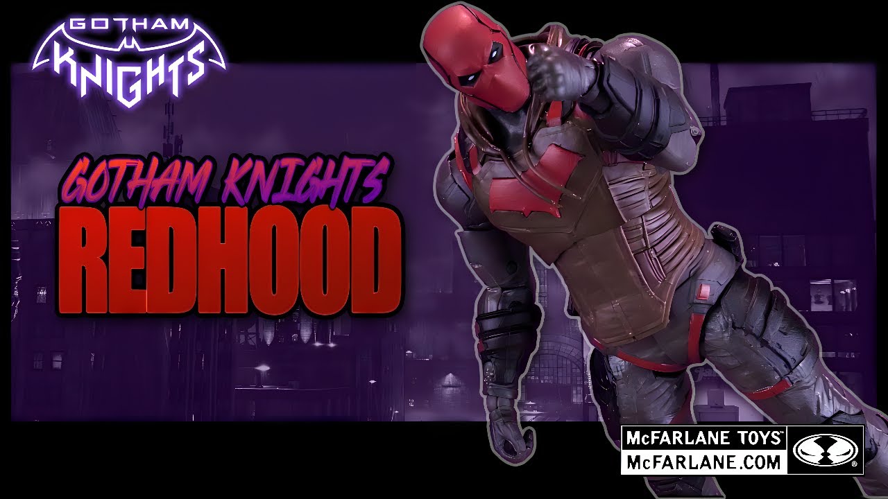 Mcfarlane Toys Dc Multiverse Gotham Knights Red Hood Figure The Review Spot Youtube