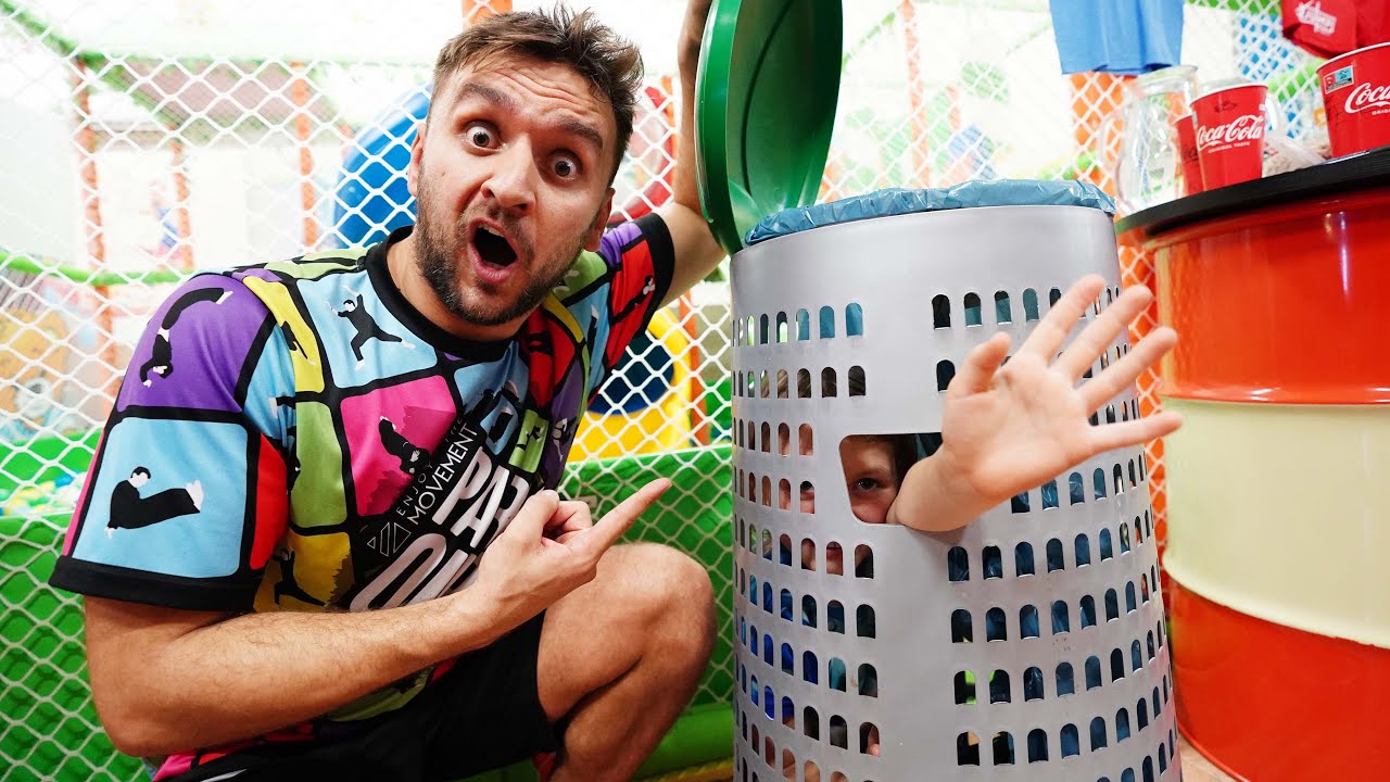 Taryho audina pro výherce?! | Schovka v trampolínovém centru #3