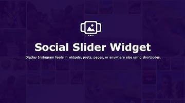Social Slider Widget tutorial