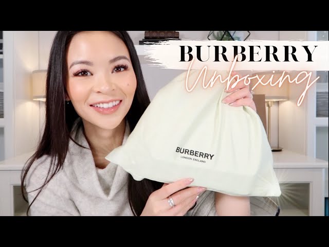 BURBERRY BAG UNBOXING; THE NEWEST ADDITION TO MY HANDBAG COLLECTION