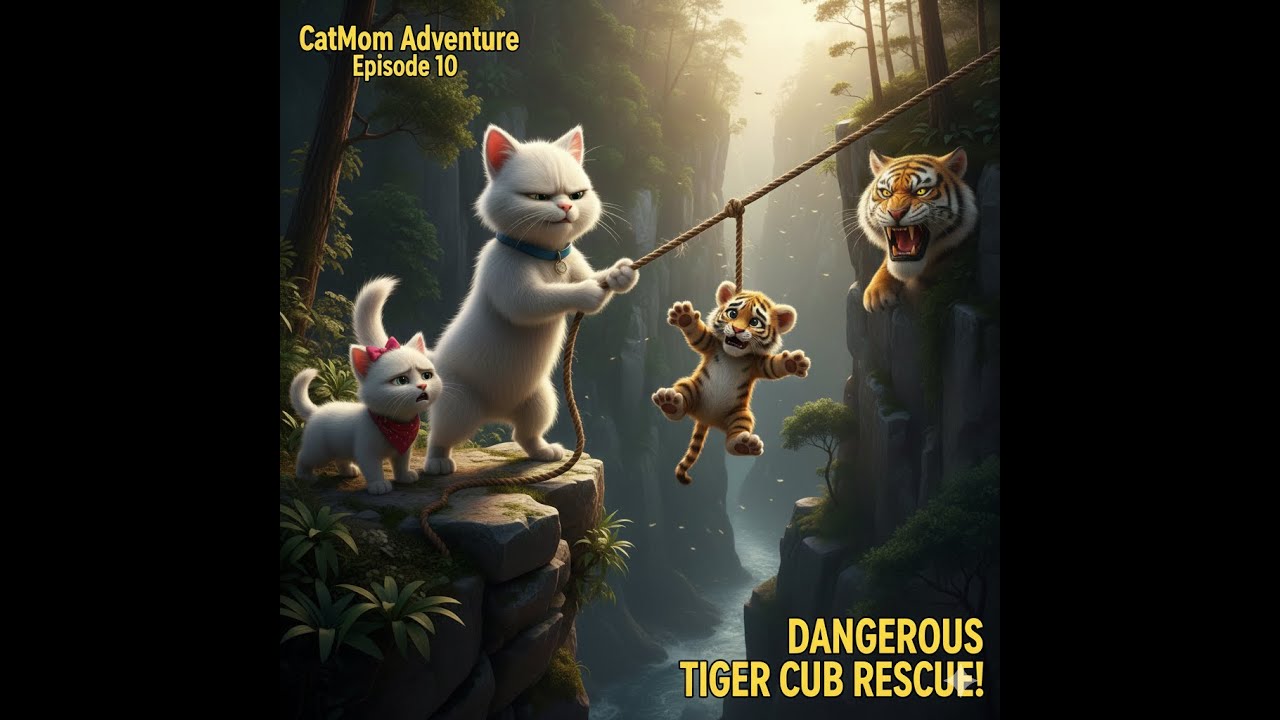 CatMom Adventure  Episode 10 Brave Jungle Rescue |