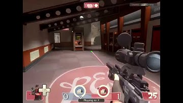 TF2 - Machina infinite ammo (display bug)