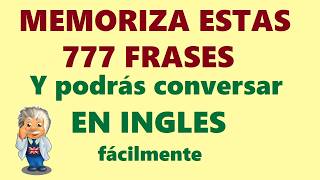 ✅ ¡Aprende 777 frases muy fáciles en inglés gratis para principiantes en EE. UU.!