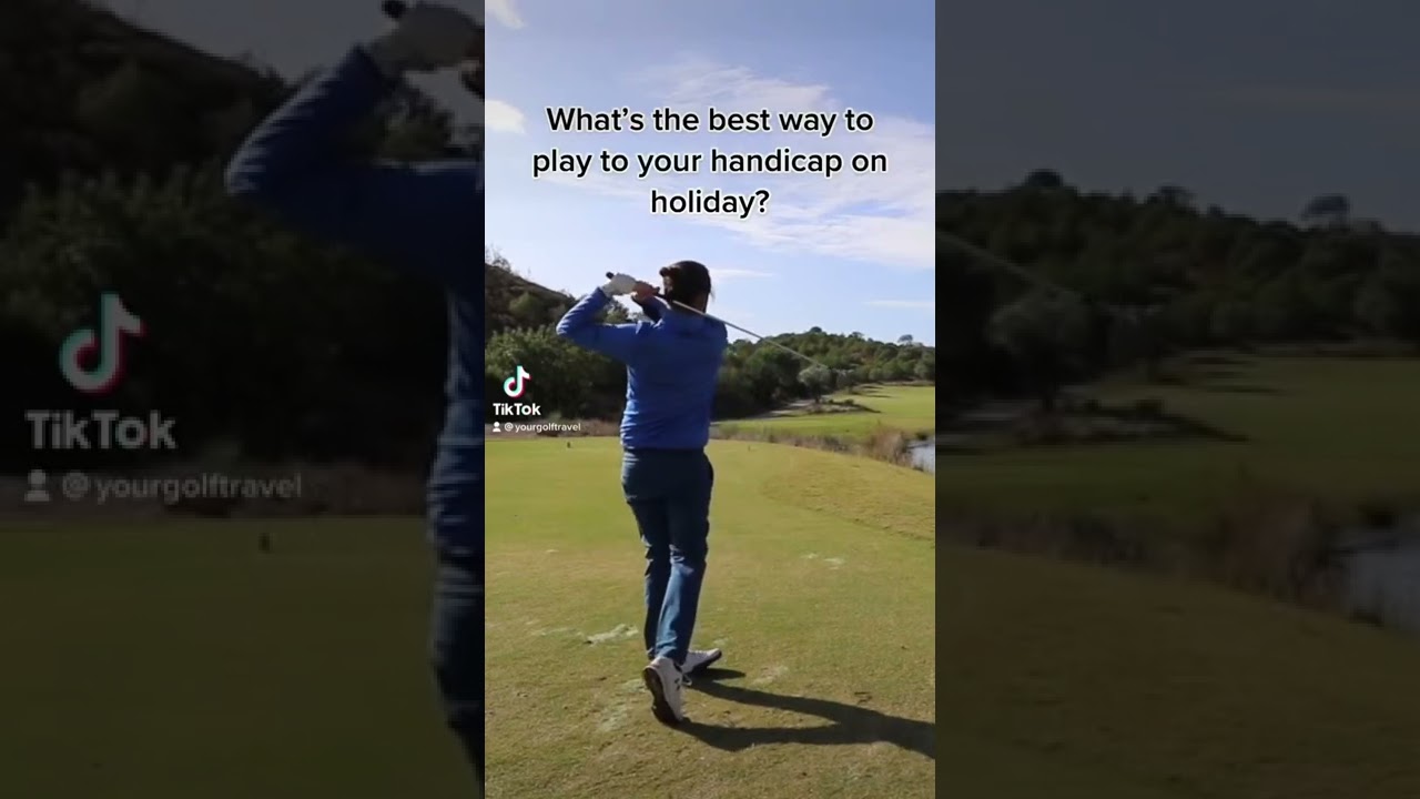 WHEN ON A GOLF HOLIDAY..... | 