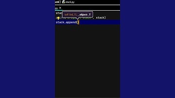 Python Stack Operations