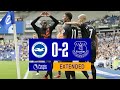 EXTENDED HIGHLIGHTS: BRIGHTON & HOVE ALBION 0-2 EVERTON