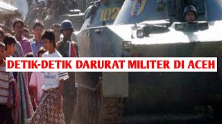 memory detik-detik Darurat Militer Aceh 2003-2004, Operasi Militer Lawan GAM