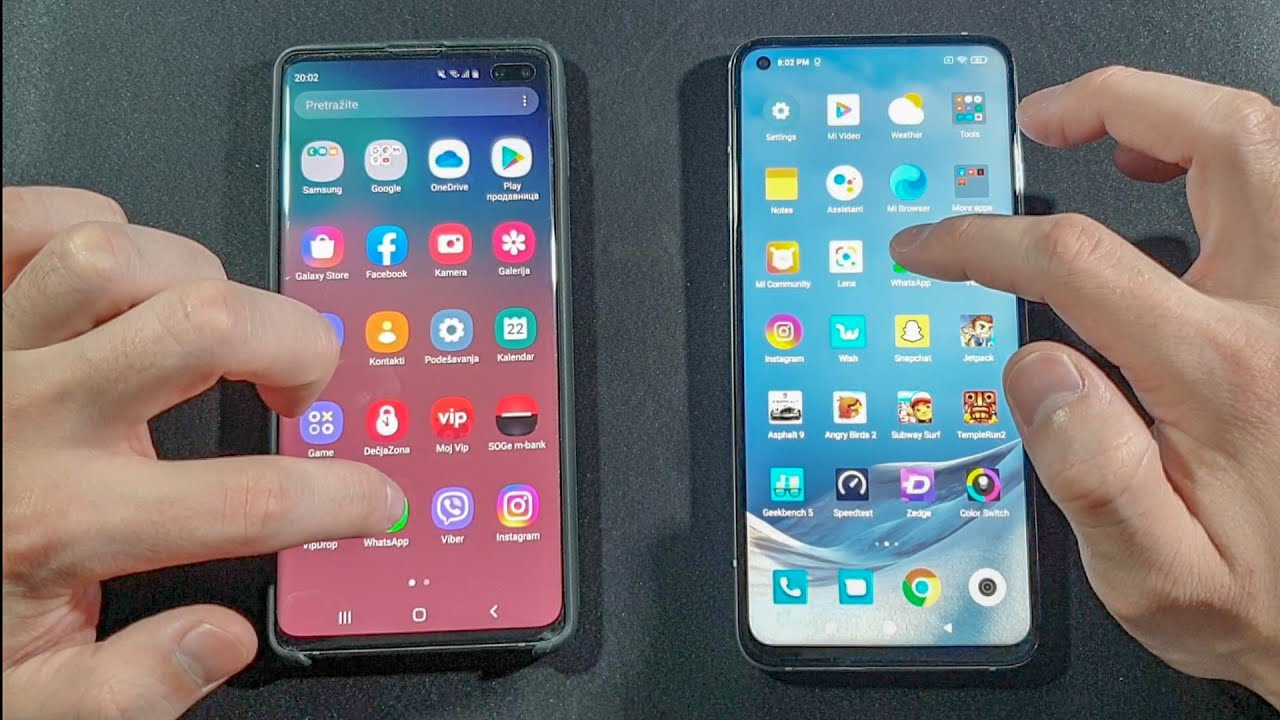Xiaomi Mi 10T Pro vs Samsung S10 Plus Comparison Speed Test 
