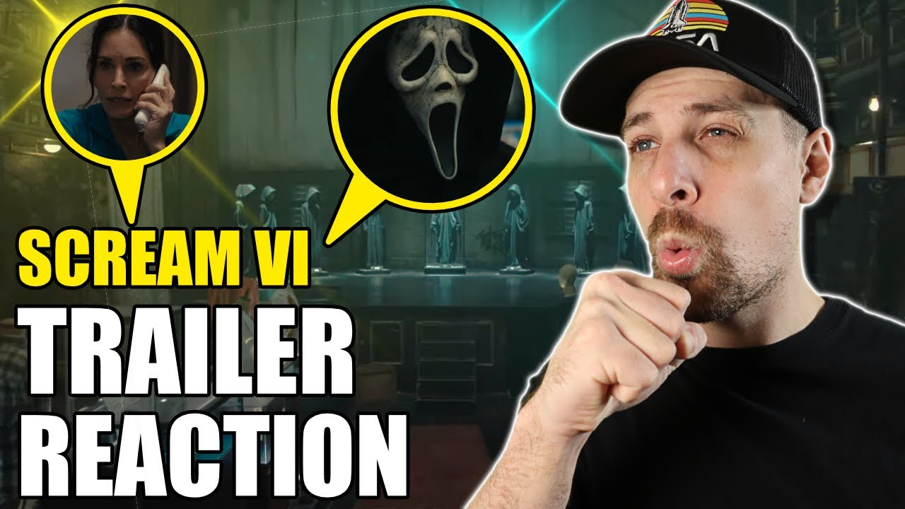 Ghostface is Brutal!!! | Scream 6 Trailer Reaction! | Jenna Ortego ...