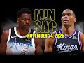 Minnesota Timberwolves vs Sacramento Kings Full Game Highlights - November 24, 2025 | NBA Season