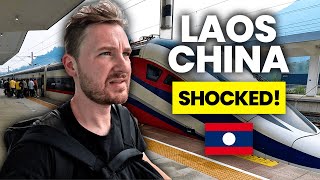 The LAOS CHINA High Speed Train is INSANE 🇱🇦  First Class (Vientiane to Luang Prabang)