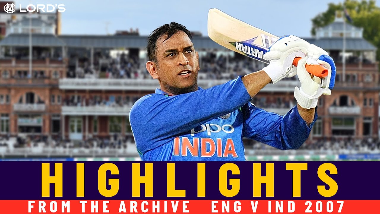 Dhoni 50 🇮🇳🏴󠁧󠁢󠁥󠁮󠁧󠁿 Pietersen 70 | Classic ODI England v India | Lord's
