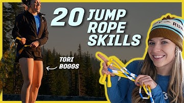 20 JUMP ROPE SKILLS // BEGINNER to INTERMEDIATE