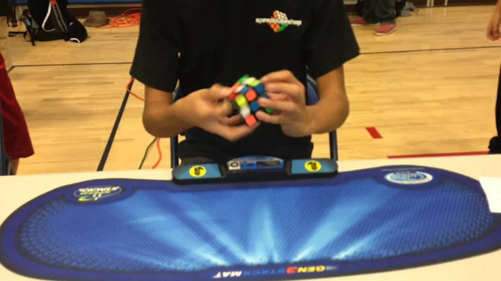 Nathan Soria - 9.85 Official 3x3 Average