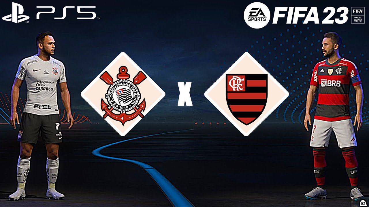 FIFA 23 - Corinthians vs Flamengo Brasileirão 2023 | Gameplay FIFA 2023 4K