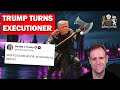 Trump Threatens to Execute Veterans in Congress