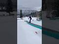 Aura farm😎 #ski #snowbasin #snowboarding #aura #shorts #edit #fyp #jibbing #rail 