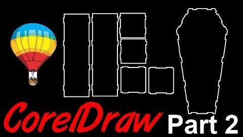 CorelDraw Tips & Tricks Change the Tabs on a joint box when you make a larger Part 2