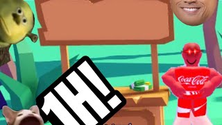 How many Robux can a channel with 0 subscribers get in 1 hour.