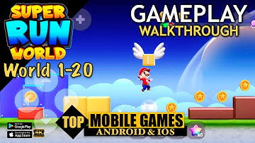Super Run World: Bro Adventure [ GAMEPLAY WALKTHROUGH ] World 1 to 20