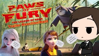 Paws of Fury: The Legend of Hank (2022) Trailer Reaction\/Rant