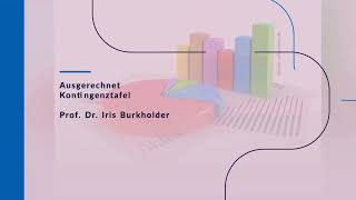 Deskriptive Statistik - Ausgerechnet Kontingenztafel