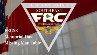 FRCSE Memorial Day: The Missing Man Table
