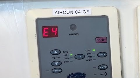 Carrier AC may jab E4 Error Code ay too kayaa krnaa chyiaa|4th major issue!!!