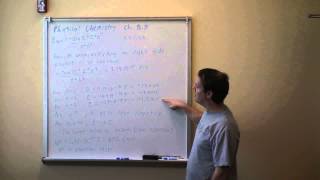 Physical Chemistry chapter 18 sections 1 to 8