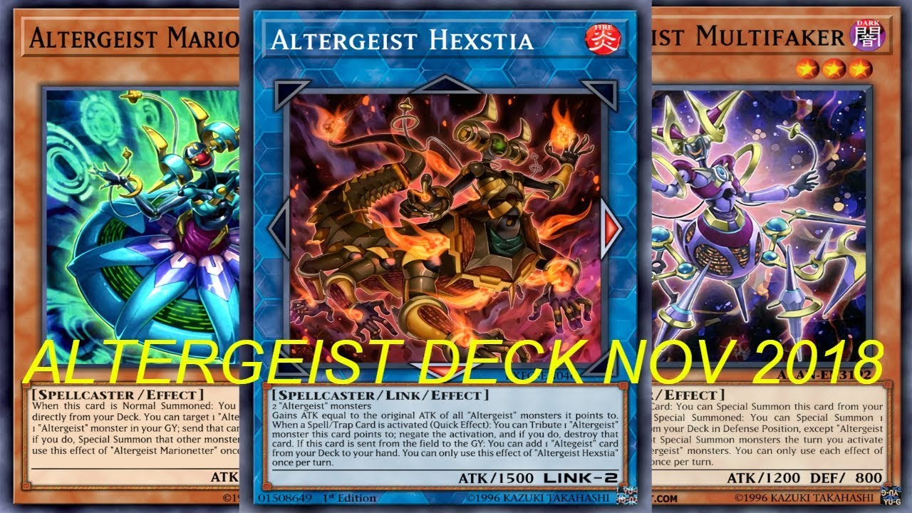 ALTERGEIST DECK 2018 - YGOPRODeck ALTERGEIST DECK 2018 - YGOPRODeck