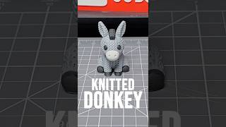 Knitted Donkey - 3D Printed Timelapse 🫏