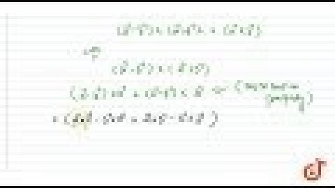 IIT JEE VECTOR ALGEBRA Show that `( vec a- vec b)xx( vec a+ vec b)=2( vec axx vec b)dot`