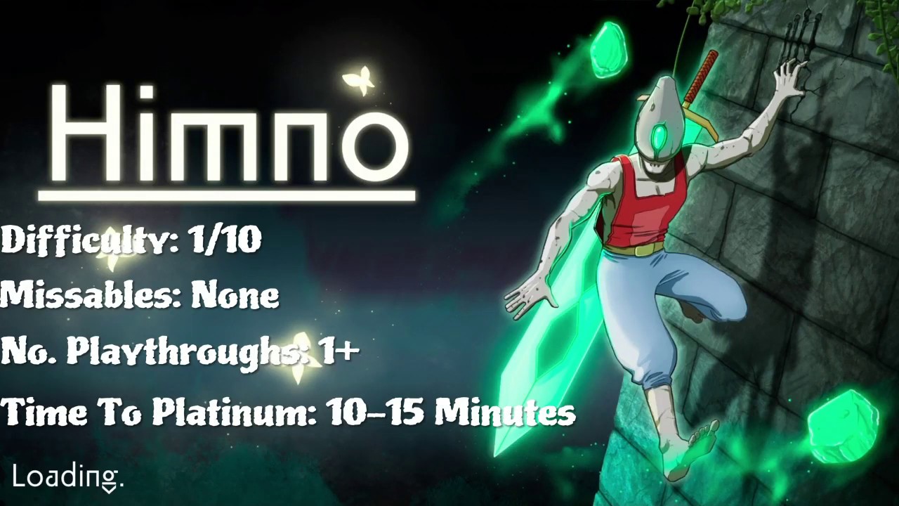 Himno 100% Trophy Guide (10 Minute Platinum)