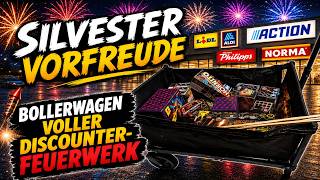 Silvester Vorfreude🎆| Bollerwagen Voller Discounter-Feuerwerk🚨| 30.12 Action🔥