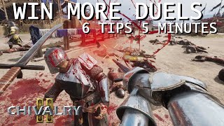 Chivalry 2 tips To Win Duels