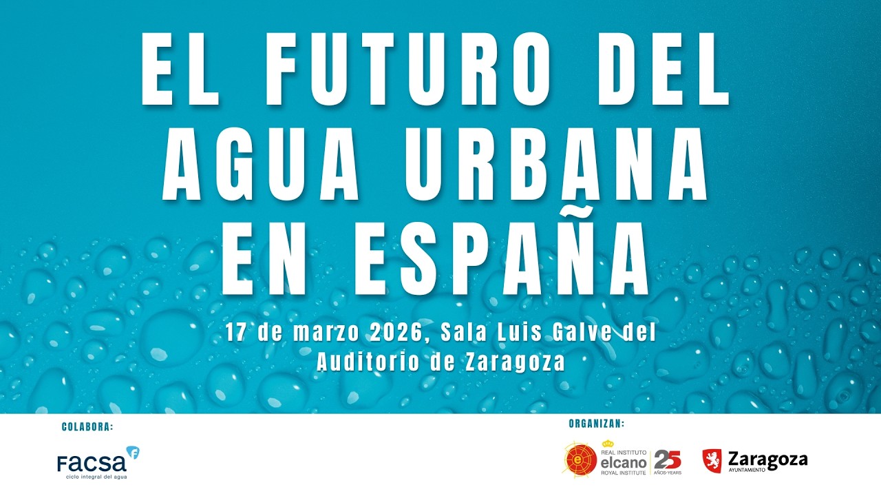 Jornada El Futuro del agua urbana en España.17 de marzo de 2026 - YouTube