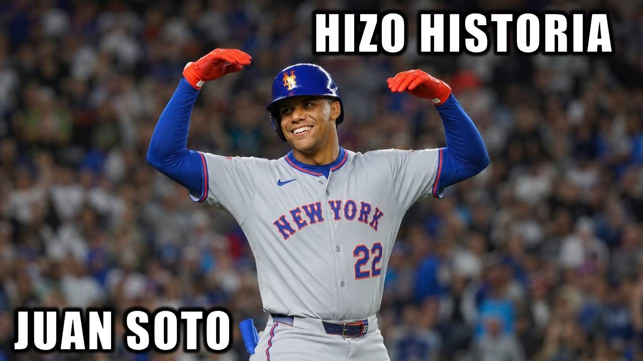 Juan Soto hace historia y rompe un récord en MLB