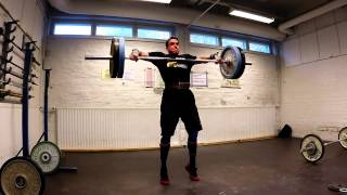 Snatch complex: high pull + snatch