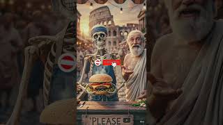 Nobody Subscribed to the Skeleton Chef 😢🍔#SkeletonChef #subscribe