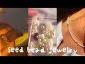 seed bead jewelry, how to make pretty necklaces and rings with beads