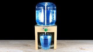 DIY วิธีทำตู้น้ำง่ายๆ | How To Make Working Water Dispenser