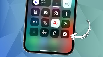 How to Add Shazam (Music Recognition) to Control Center on iPhone