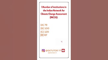 Number of institutions in the Indian Network for Climate Change Assessment INCCA
