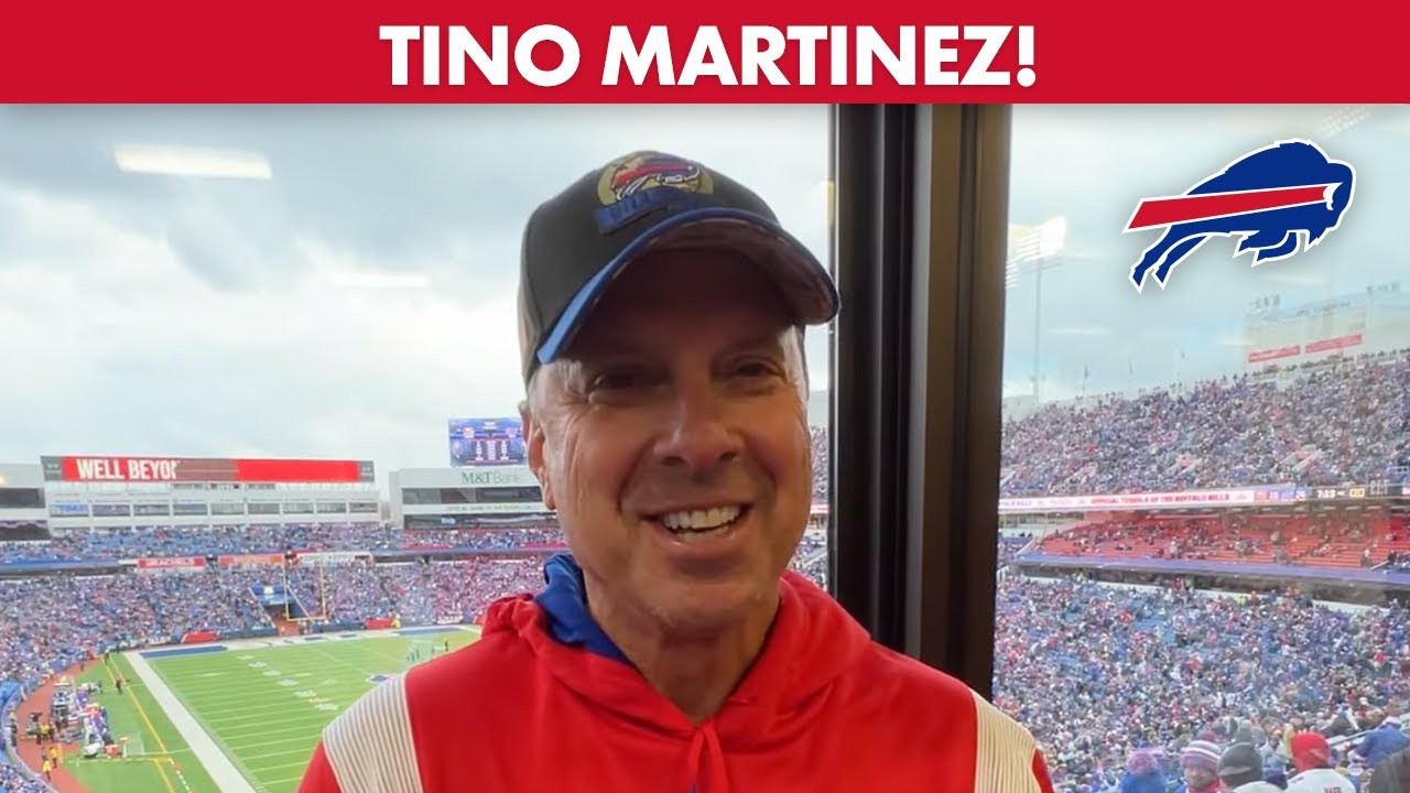 Mlb Legend Yankees Great Tino Martinez Answers Questions From Josh Allen More Buffalo Bills Youtube