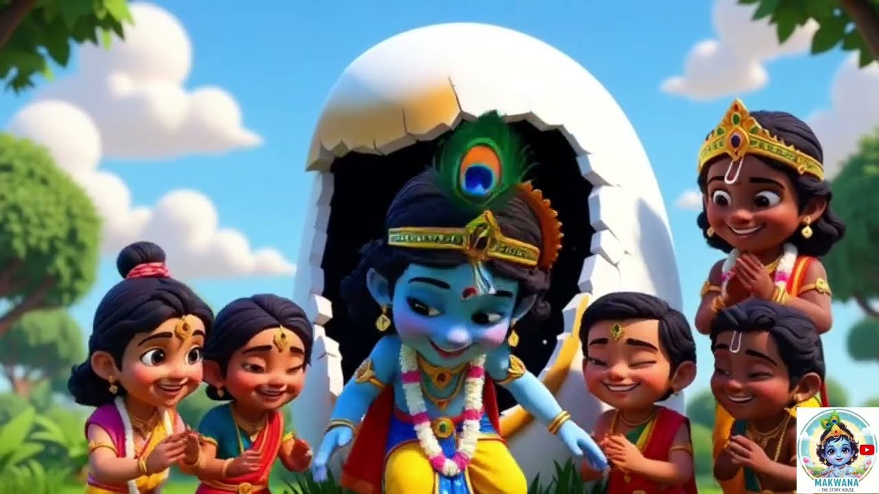 Vatsasur or Bakasur Leela | Krishna Leela | Cartoon Video | 