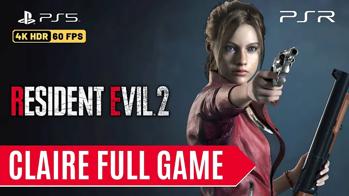 RESIDENT EVIL 2 REMAKE Claire Full Gameplay Walkthrough [4K 60FPS HDR] No Commentary Full Game
