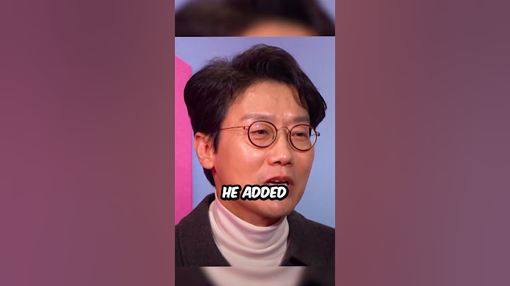 Times when Squid Game’s Director plays better than the actors!